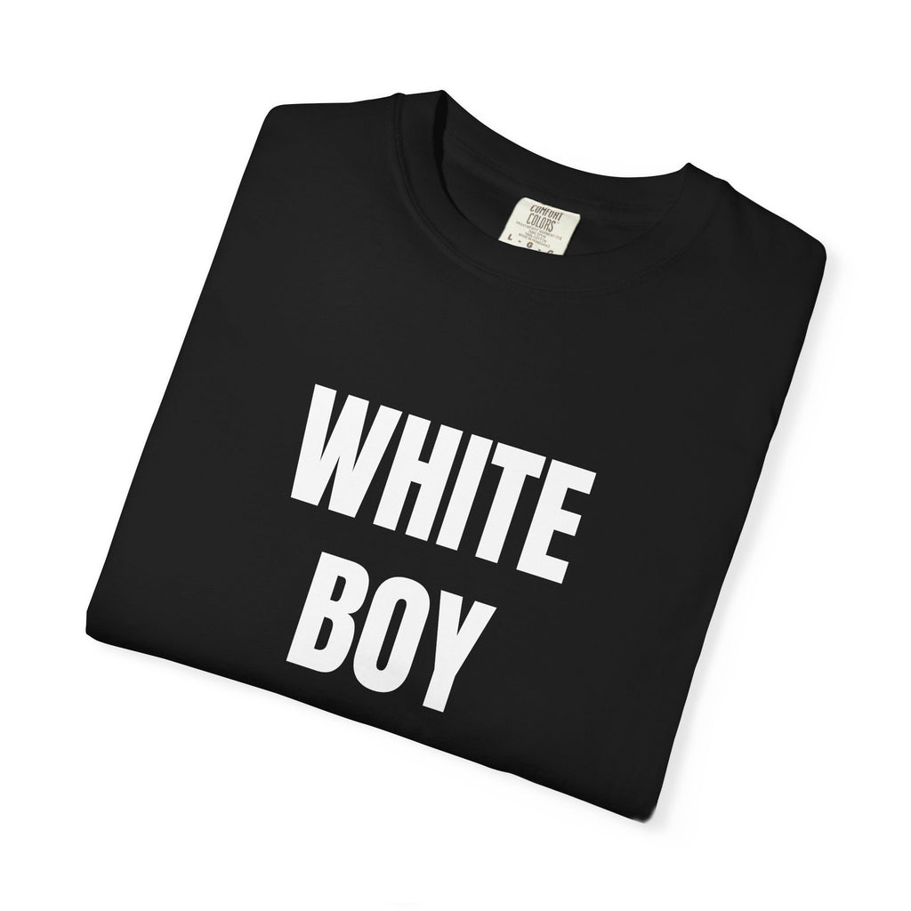 White Boy Of The Year T-Shirt | Funny Typography Tee