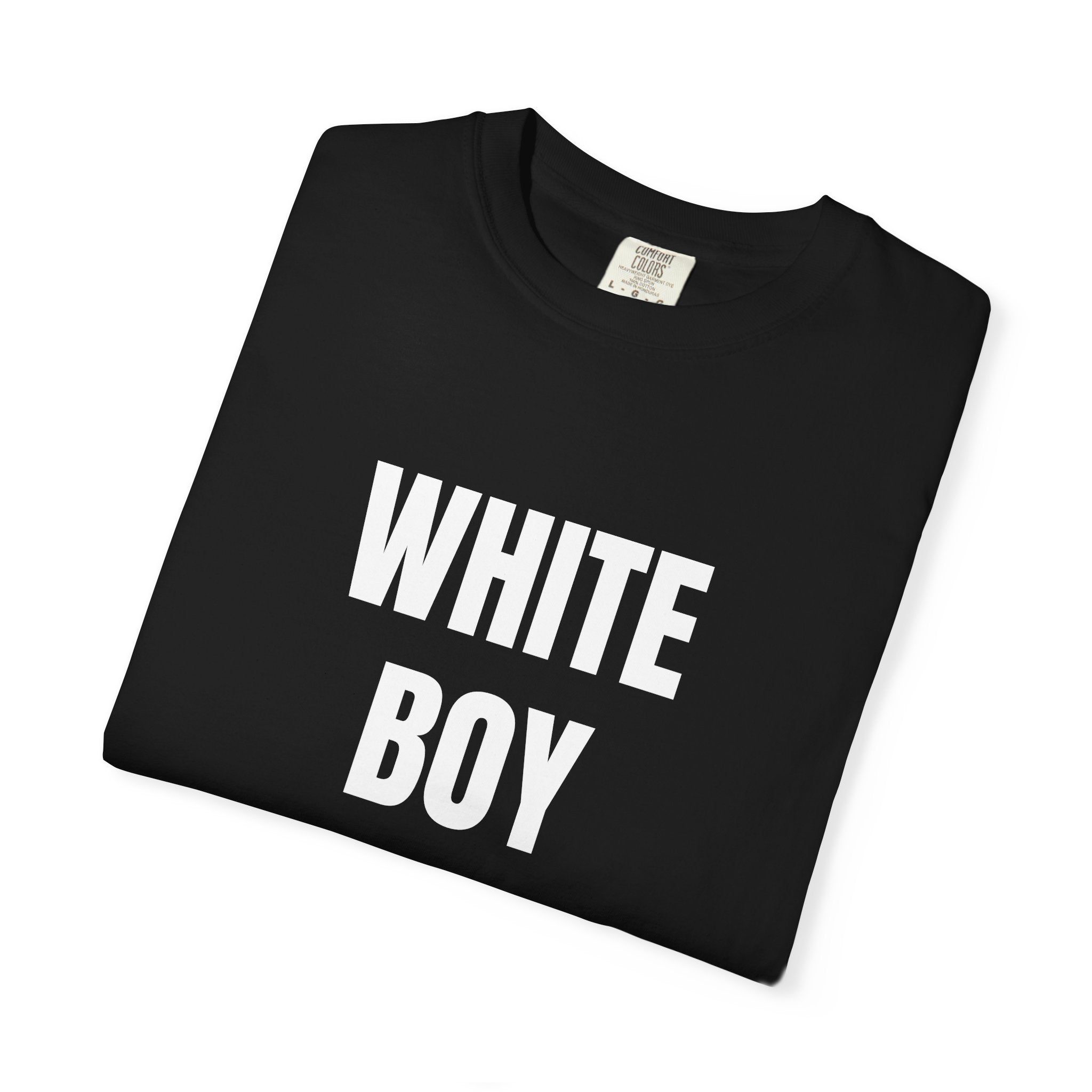 White Boy Of The Year T-Shirt | Funny Typography Tee